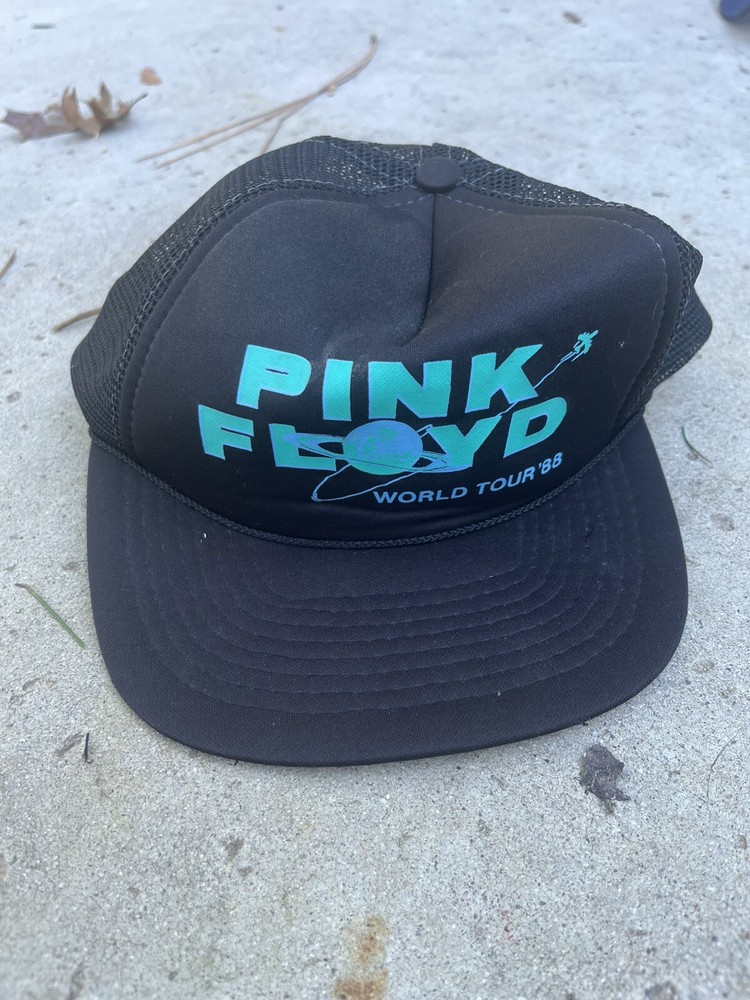 Pink Floyd World Tour '88 Hat Black Blue Snap Back