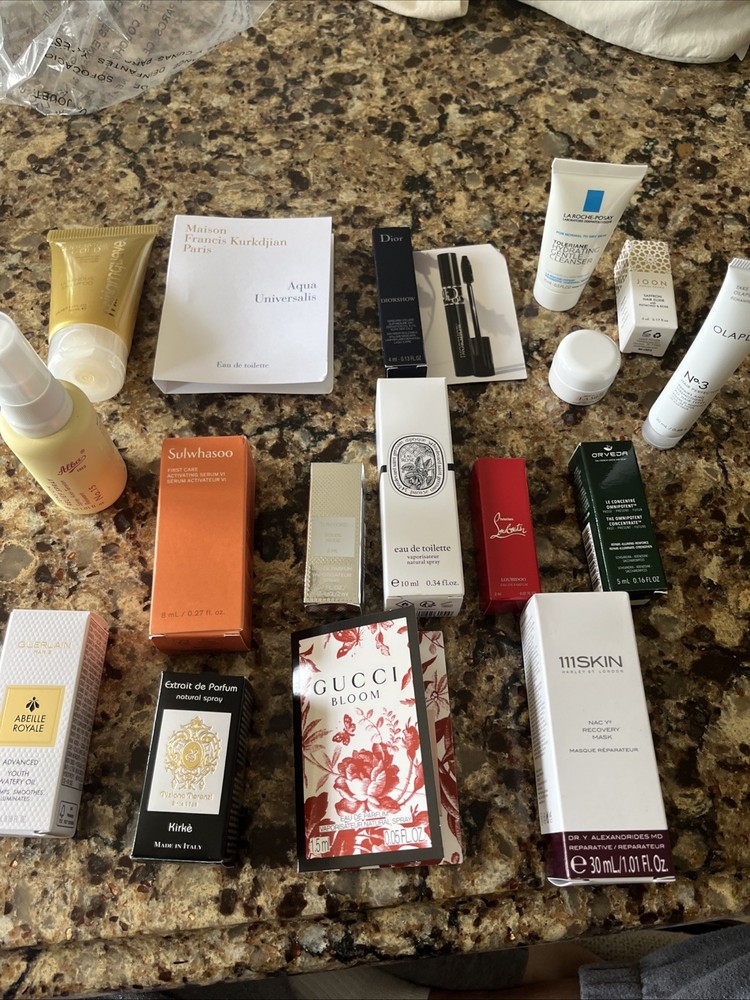 Makeup Skincare Mixed Bundle Lot  Full/Travel/Sample Dior Tom Ford La Mer