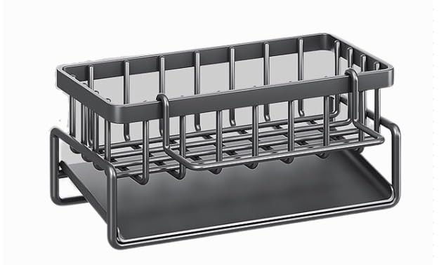 Detachable Sink Drain Rack Organizer for Sponge and Faucet Storage