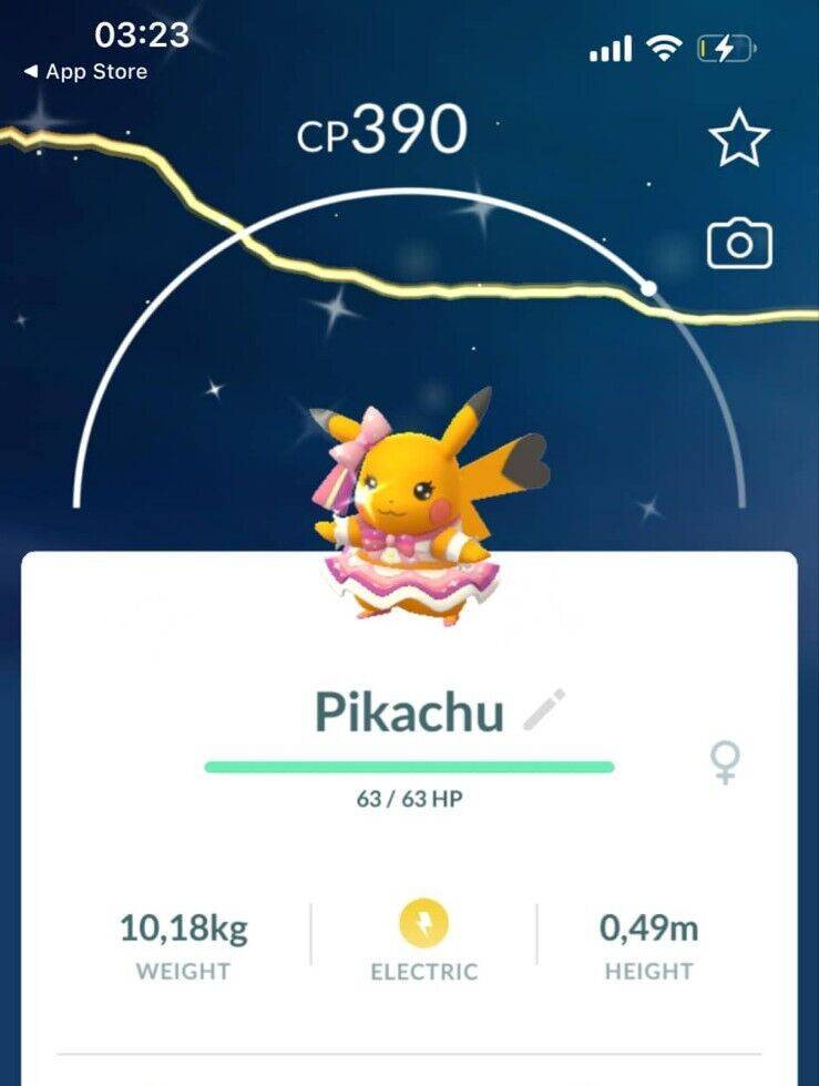 Shiny Pikachu Pop Star Costume Funko Pop PTC Exclusive