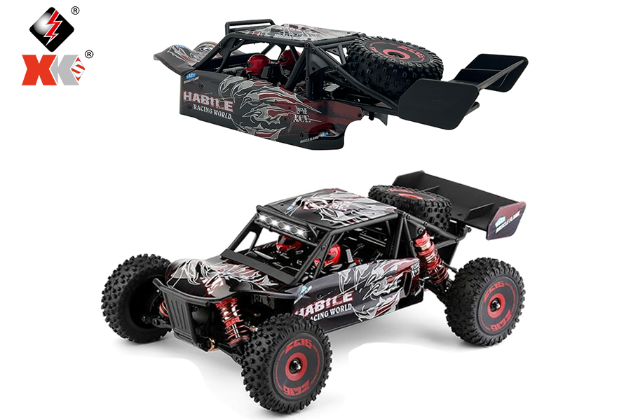 Replacement RC Car Shell Parts Compatible with WLtoys124016/124017/124018/124019