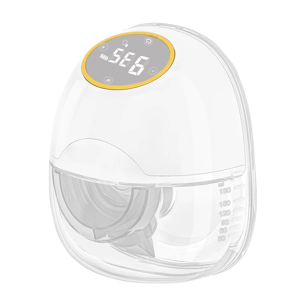 Portable Wearable Breast Pump Hands Free Electric Breast Pump with LED Screen fo