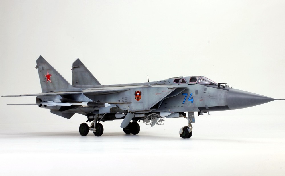 PreSale Russia MiG-31 Foxhound 1:48 Pro Built Model-image