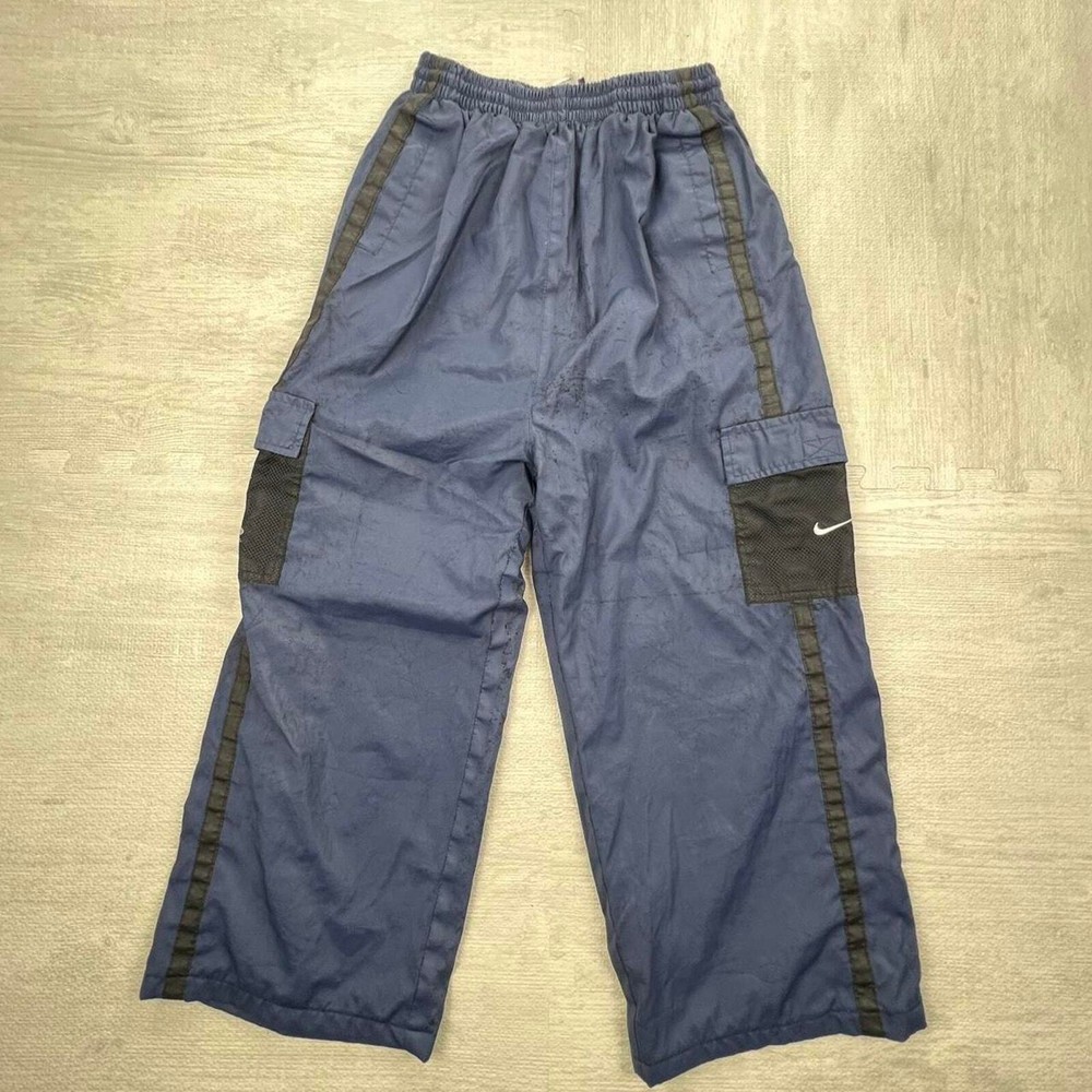 Vintage 90s Michigan Wolverines Nike Sweatpants Size: S Blue Black NCAA College