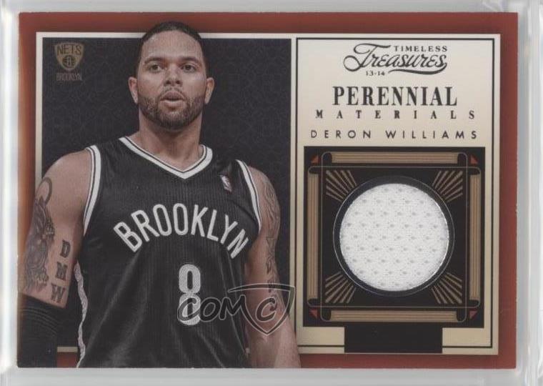 2013-14 Panini Timeless Treasures Perennial Materials Deron Williams #3