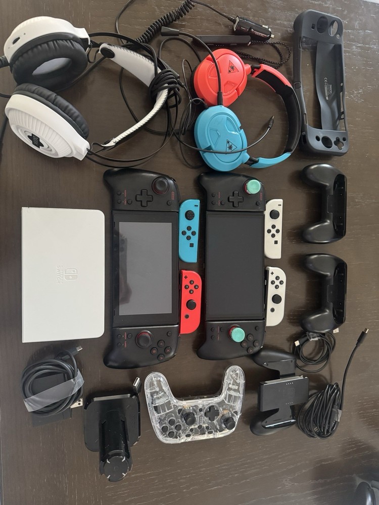 Full Nintendo Package! OLED Nintendo Switch (Barely Used)1st Gen Nintendo (Used)