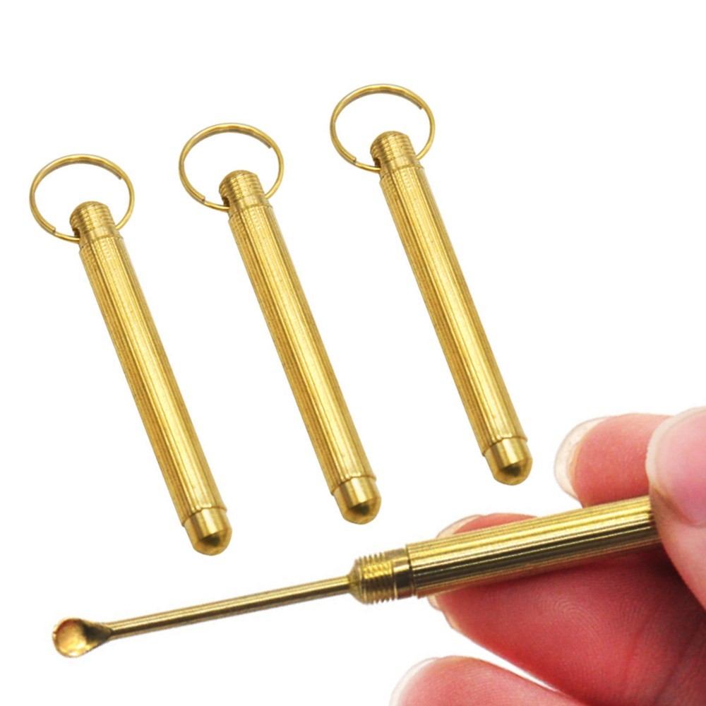 4Pcs Gold Party Accessories With Keychain For Bullet Dispenser As Men Gift