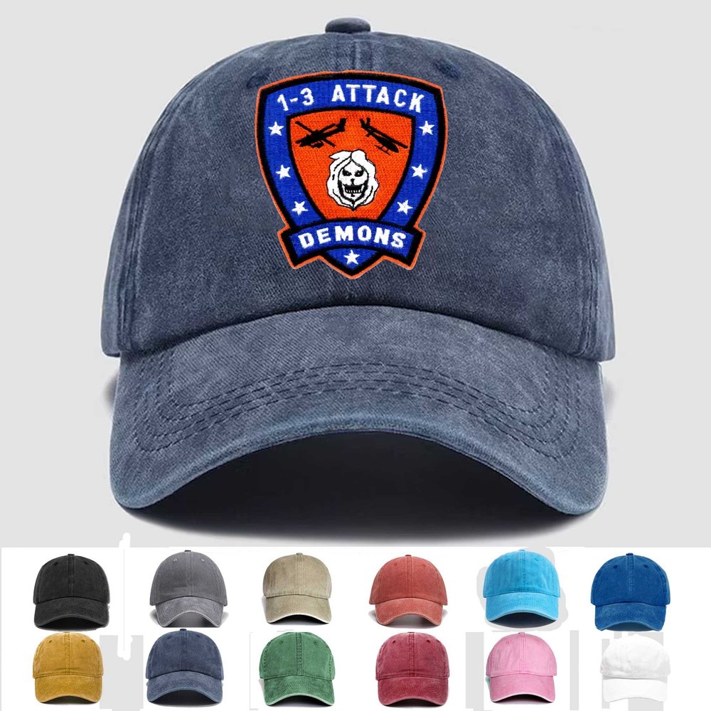 Custom Embroidered Hat 1st Battalion 3rd Aviation Regiment, Veteran Cap, Gift