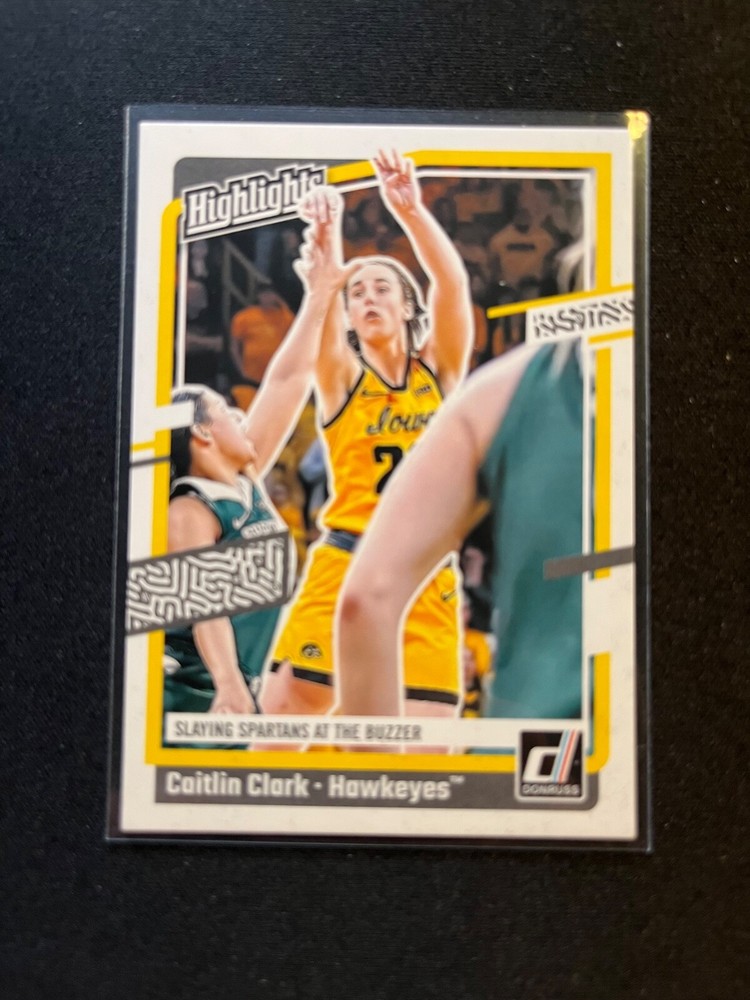 2024 Panini Caitlin Clark Rookie Highlights Card #H7 Collection