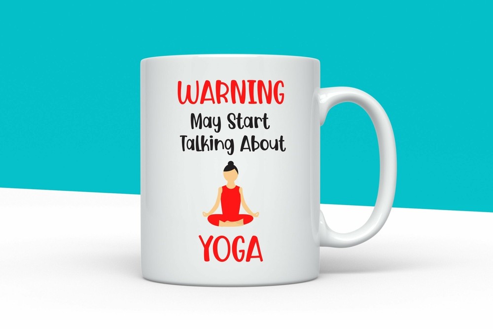 Funny Yoga Mug Namaste Meditation Yoga Gift Yoga Lover Personalised Mug Birthday