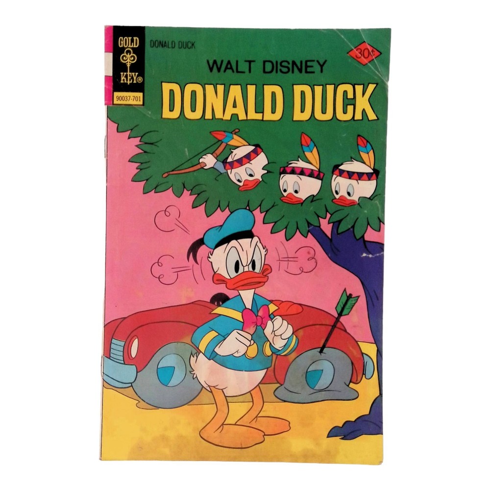 Vintage Walt Disney Donald Duck #179 Direct Gold Key Comics Cover (1962-1984)