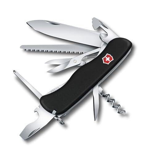 Victorinox Outrider 14-Function Swiss Army Knife with Locking Blade