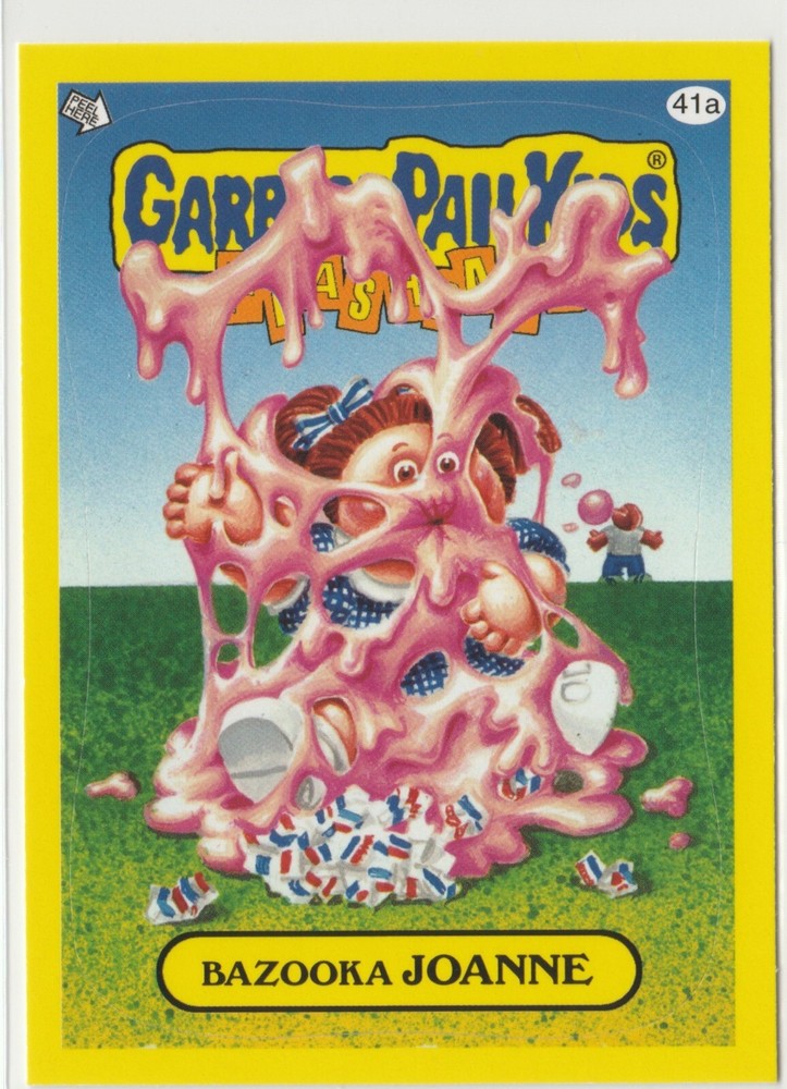 Bazooka Joanne #41a Garbage Pail Kids GPK 2011 Flashback Series 3 FB3 Trading Card
