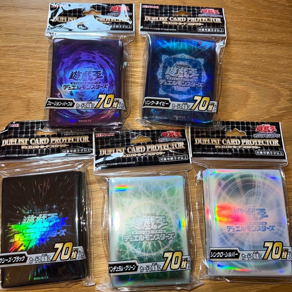 Yugioh Special Summon Color Sleeves 70 5 Complete Set Renewal Version 2022