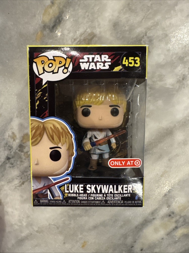Target Exclusive Funko Pop Star Wars Luke Skywalker #453 Vinyl Figure