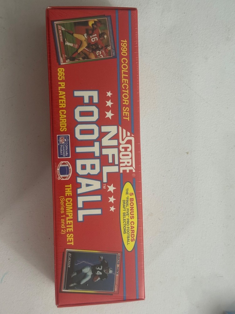 1990 Score NFL Football Complete Series 1 & 2 Factory Sealed Collector Set