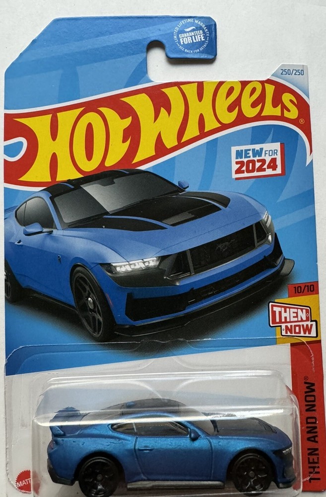 2024 Hot Wheels THEN AND NOW 10/10 Ford Mustang Dark Horse 250/250