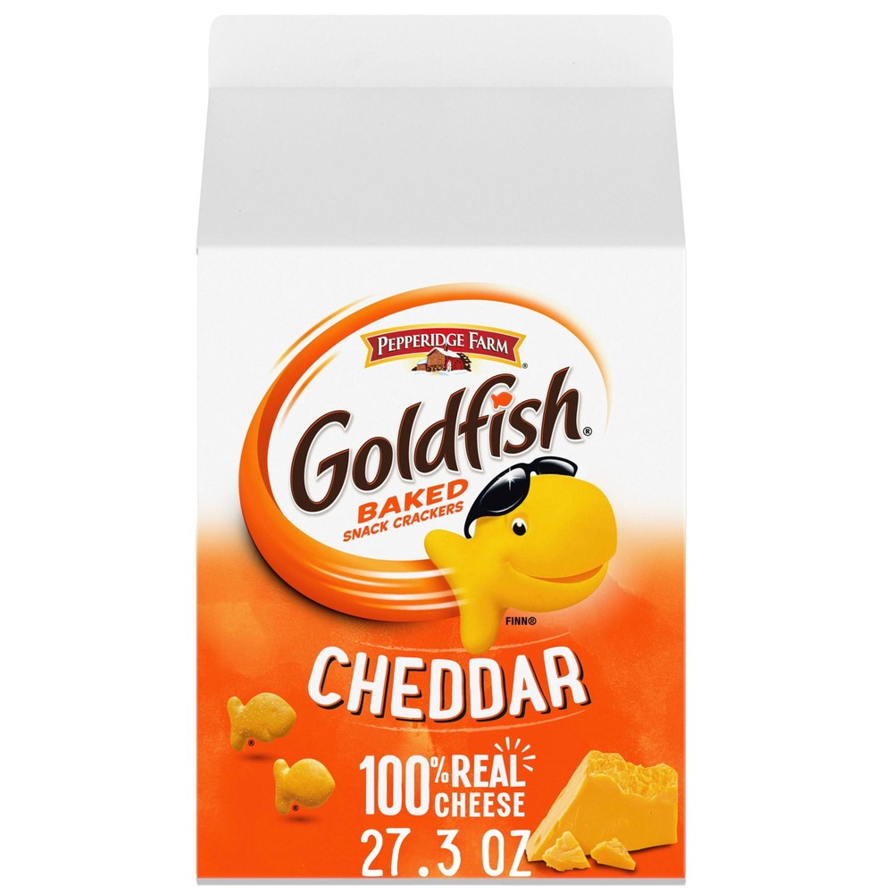 Cheddar Cheese Crackers, 27.3 oz Carton