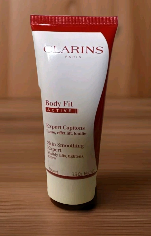 Clarins Body Fit Active Skin Smoothing Expert Travel Size 3.3oz 100mL New Sealed