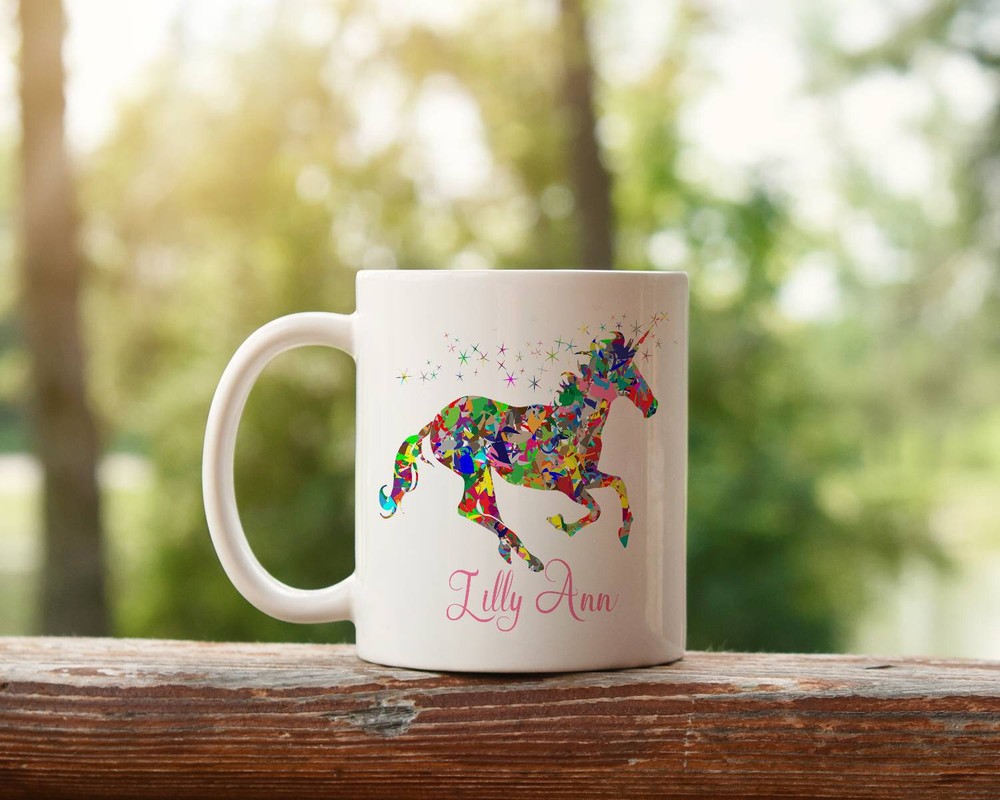 Personalised Unicorn Mug Unicorn Lover Unicorn Cup Personalised Unicorn Gift