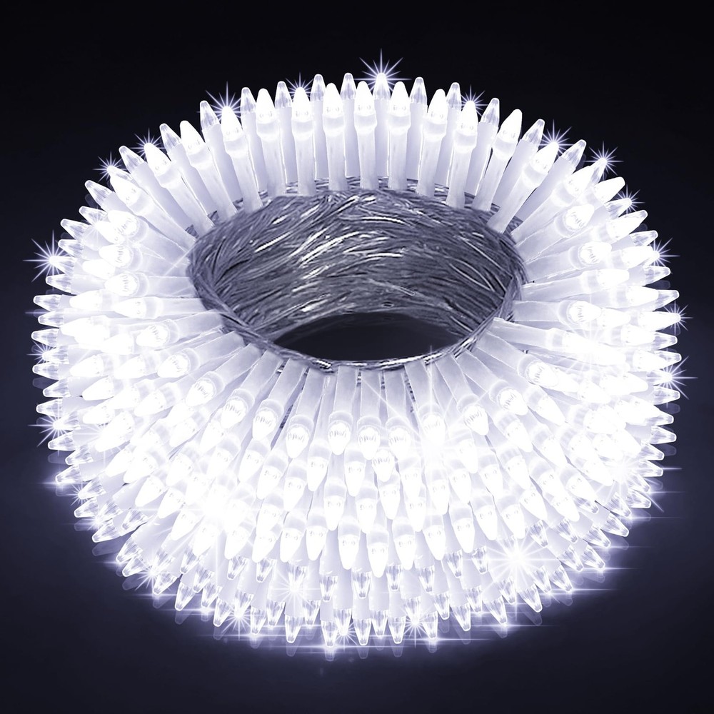 180 LED 59ft Christmas String Lights Indoor Outdoor with 8 Modes Fairy Lights