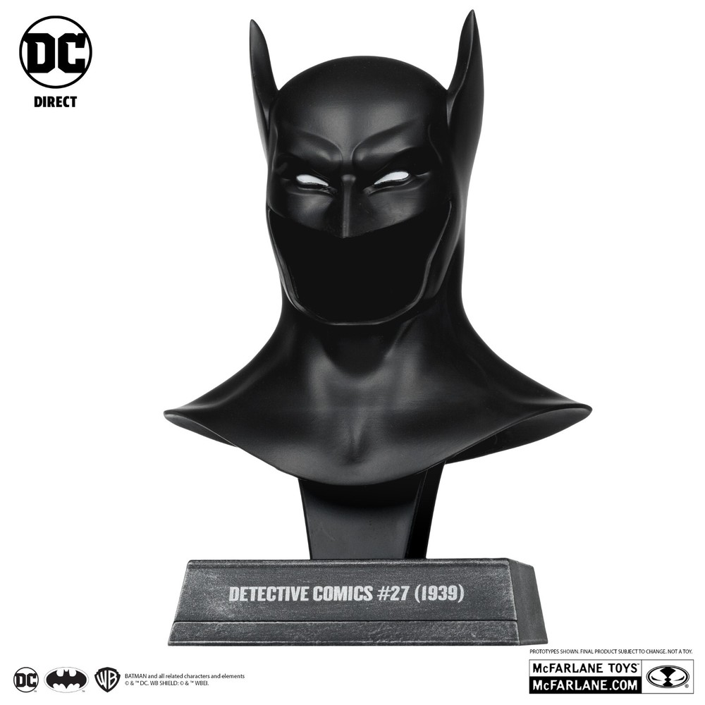 McFarlane Toys DC Direct Batman Detective Comics 1ST Appearance 1:3 Replica Cowl