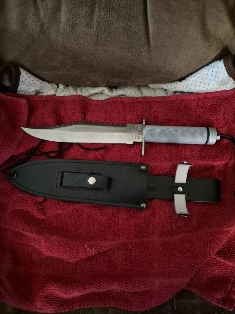 C.J.H.  Survival (Rambo Style) Bowie Tactical Knife