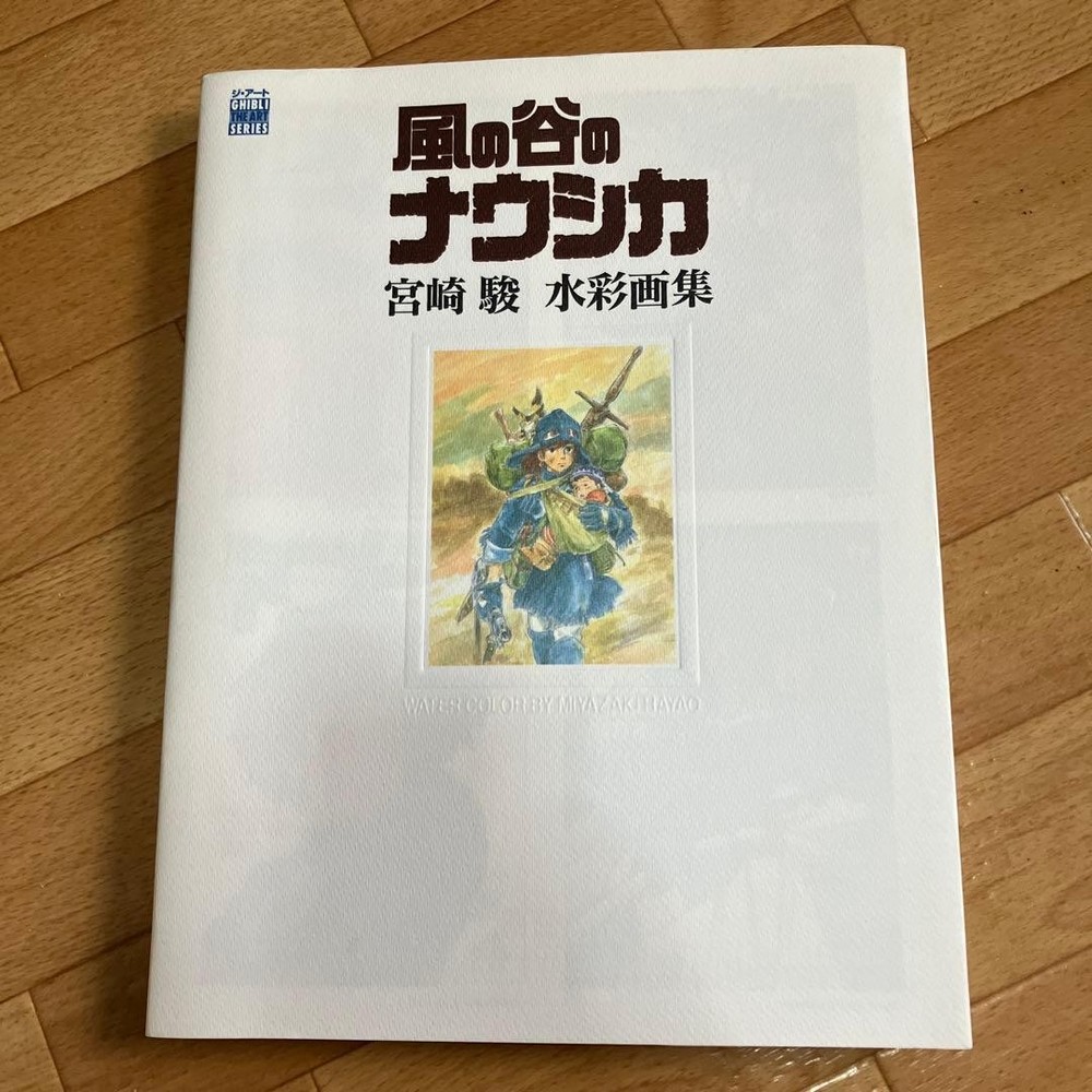 Nausicaa of the Valley of the Wind Watercolor Illustration Book Hayao Miyazaki 3