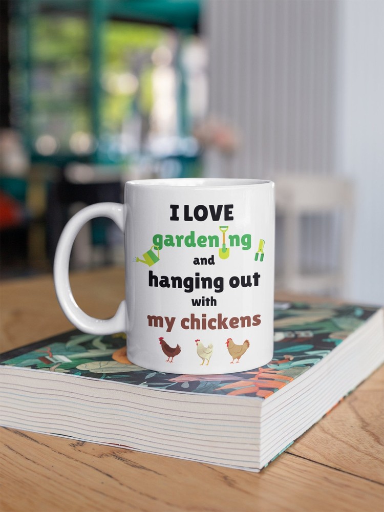 Gardening Mug Personalized Gift For Gardeners 11 Or 15 Oz.