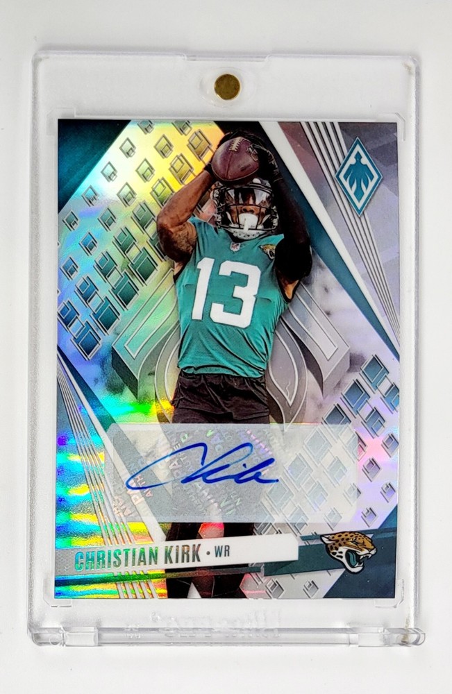 2023 Panini Phoenix Christian Kirk MINT Silver Auto Card Jacksonville Jaguars