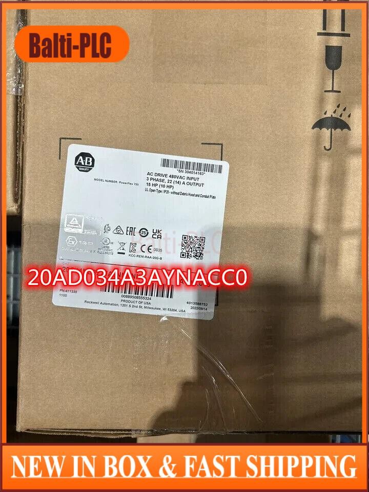 New Allen-Bradley 20AD034A3AYNACC0 AB Free Shipping