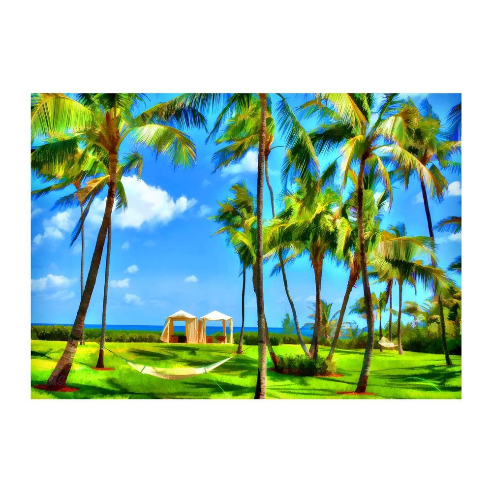 Paradise Puzzle Jigsaw Puzzles 1000 Pieces for Adults Scenic Tropical Landsca...