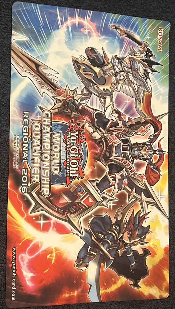 Yugioh 2016 WCQ Regional Black Luster Soldier Game Mat