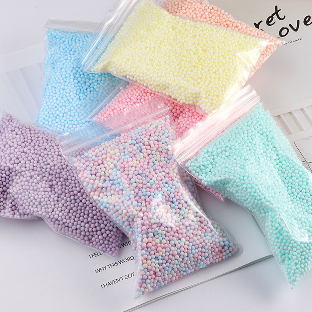 Vase Filler Beads Tiny Rainbow Bead Polystyrene Bean Bag Refill Beads