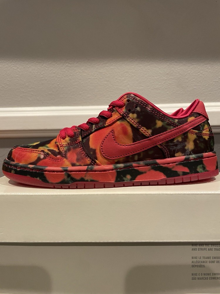 Nike SB Dunk Low The Wizard Of Oz Poppy Field Size 2.5Y (PS)