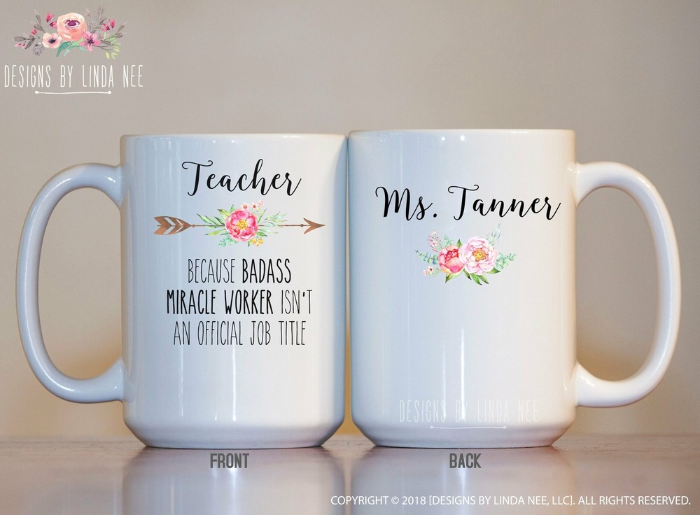 Personalized Teacher Gifts Teacher Coffee Mug Teacher Gift Ideas Graduation Gift