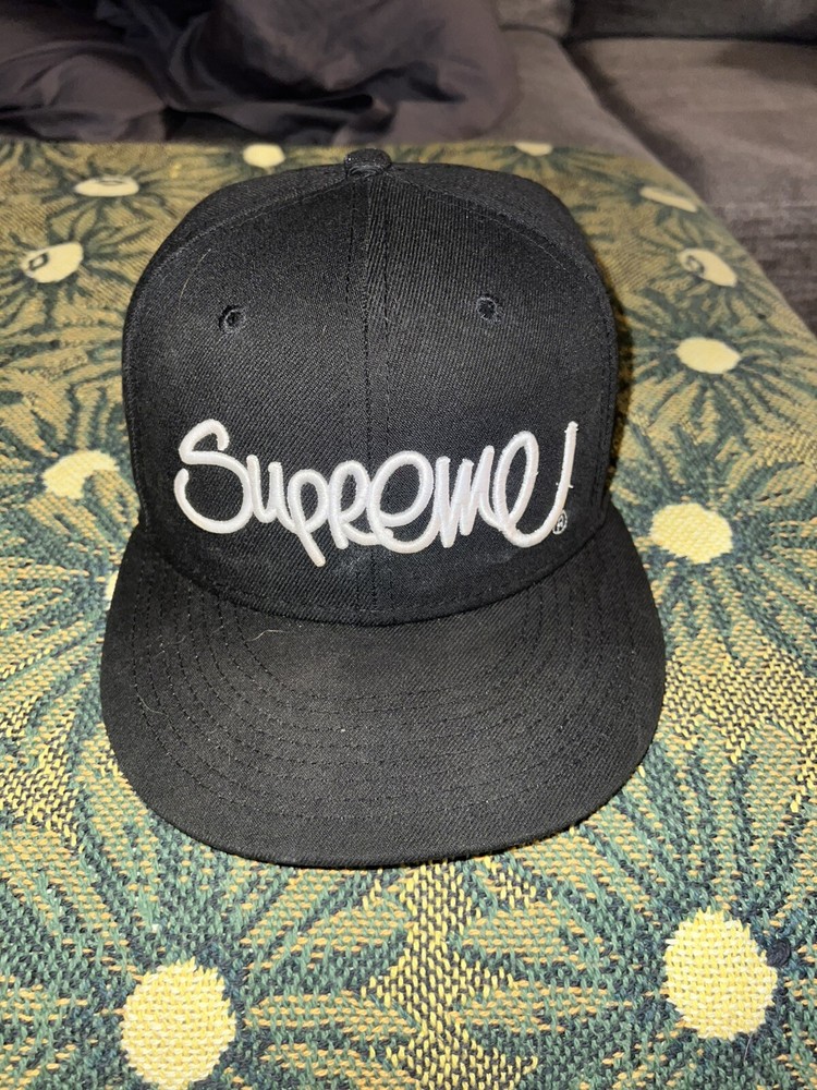 Supreme Handstyle New Era Hat Sz 7 1/2 SS22