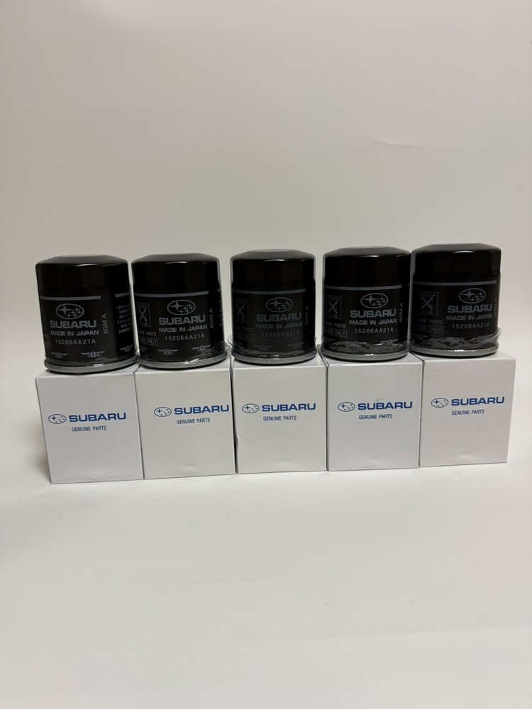 Subaru Engine Oil Filter 5 pcs.  15208AA21A