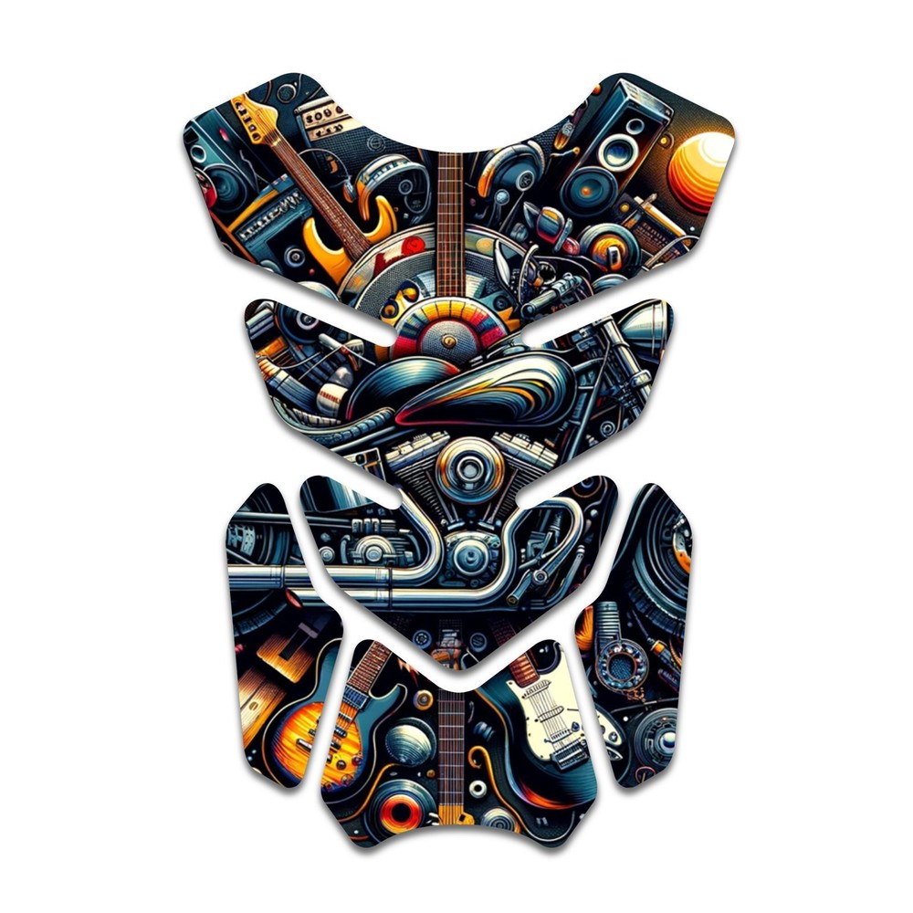 Gas Tank Decal Non-Slip Sticker Tank Pad Shield