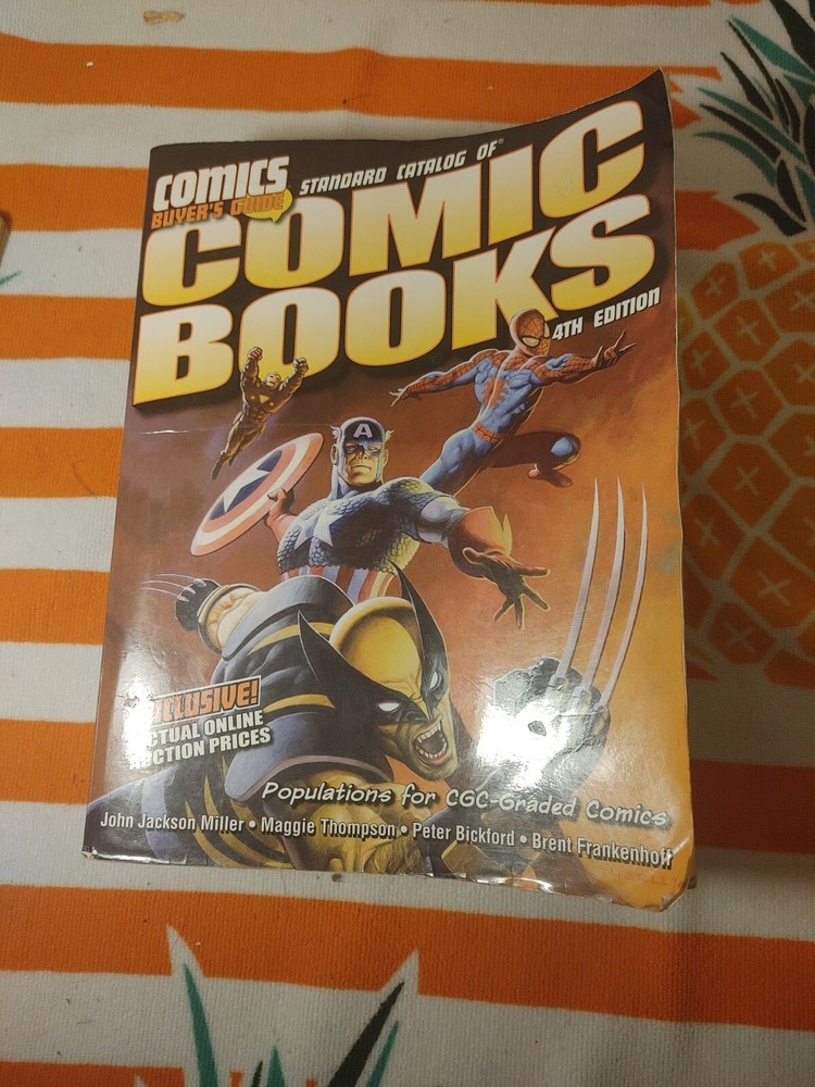 Comics Buyer's Guide: Standard Catalog of Comic Books 4th Edition - 1600+ pages