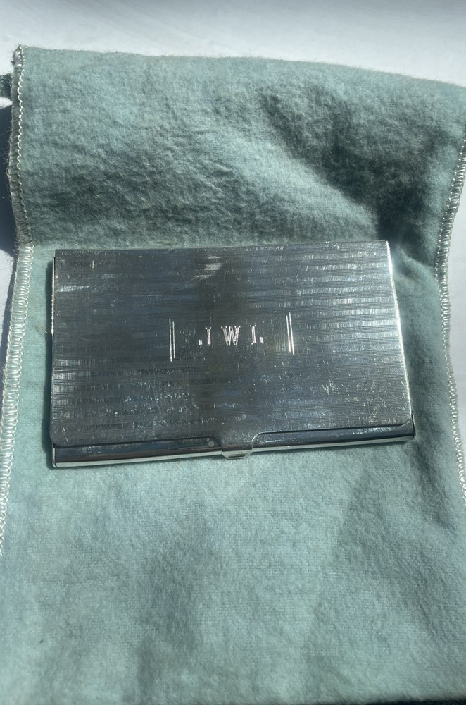 Tiffany And Company Antique Business Card Holder