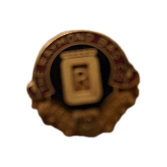 VINTAGE THE RAYMOND BAG COMPANY MIDDLETOWN OHIO EMPLOYEE BADGE SERVICE PIN(RARE)