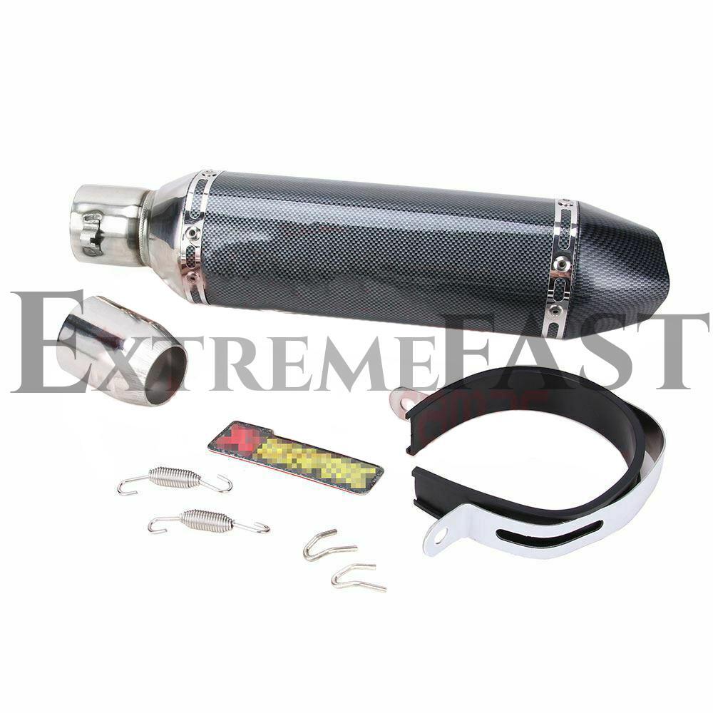 38-51mm Motorcycle Universal Killer Slip on Exhaust Muffler Pipe Silencer US