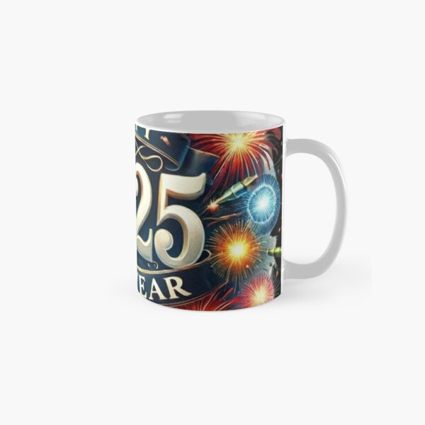 Happy New Year 2025 Classic Mug , Gift For Family