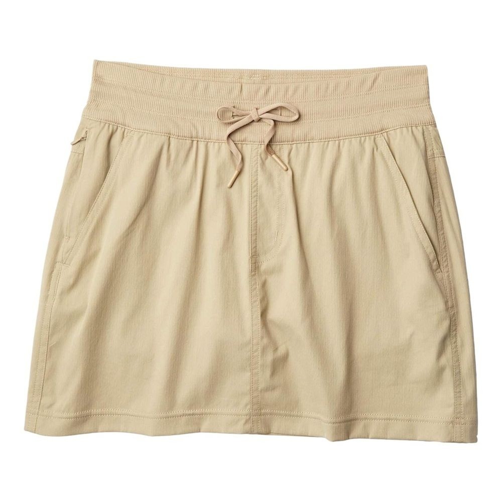 The North Face Aphrodite Twill Beige Skort with Drawstring Womens XL