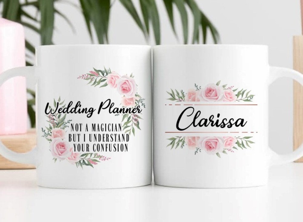 Wedding Planner Mug Personalized Wedding Planner Coffee Cup Wedding Planner Gift