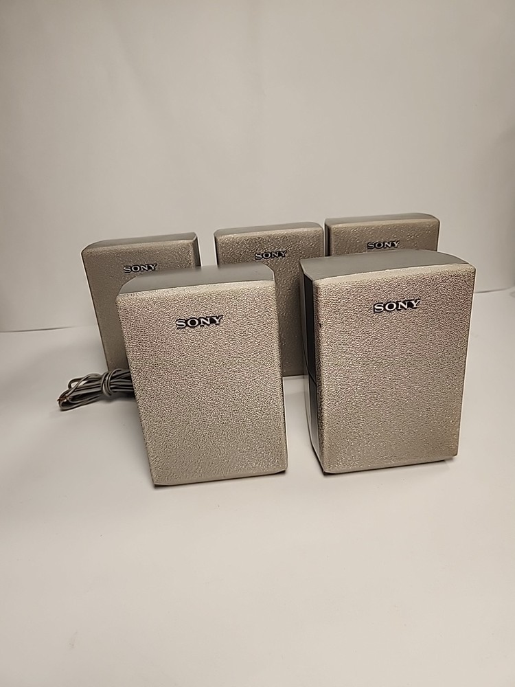 Set of 5 Sony SS-MSP1 Surround Cube Speakers