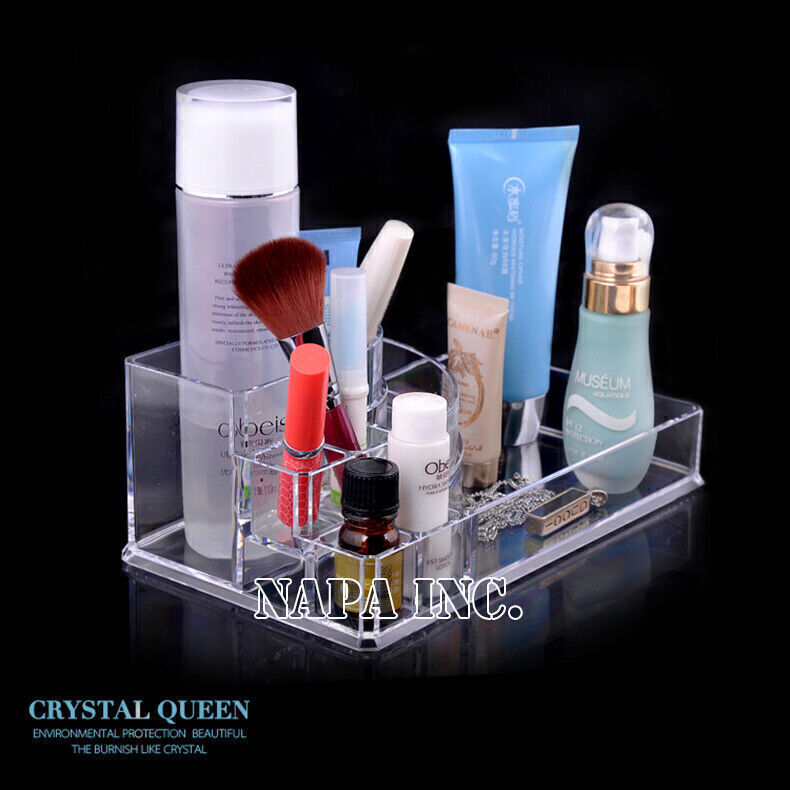 Acrylic Clear Lipstick Display Holder for Makeup Storage and Organization  