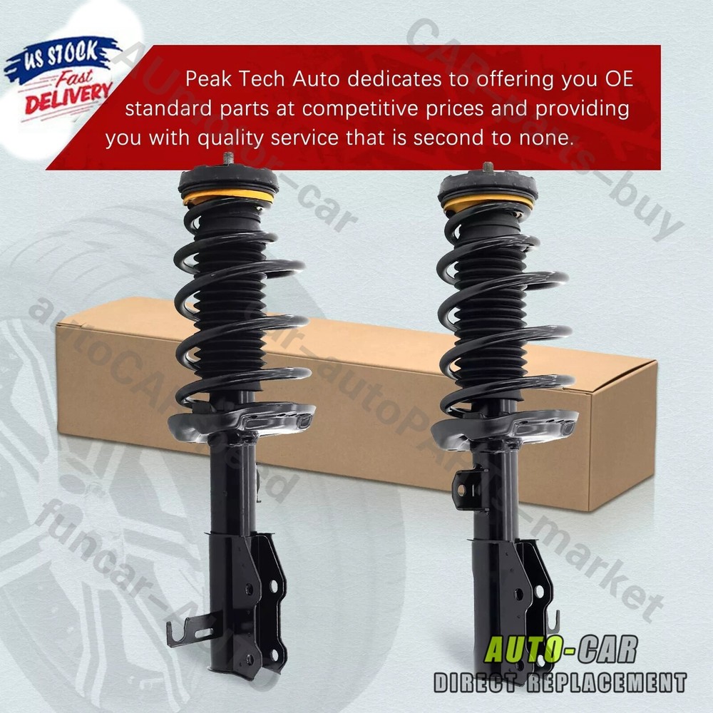 2011-2016 Buick LaCrosse FWD 2PC Front Complete Struts Assembly New