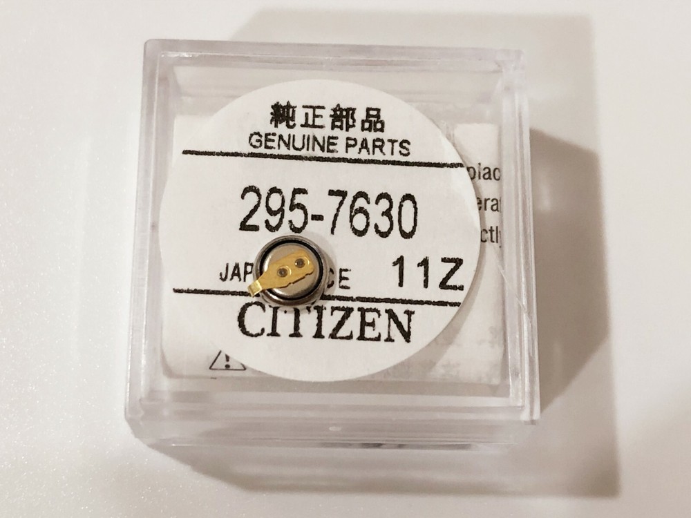 New eco drive movement capacitor battery Sealed 295-7630 MT516F